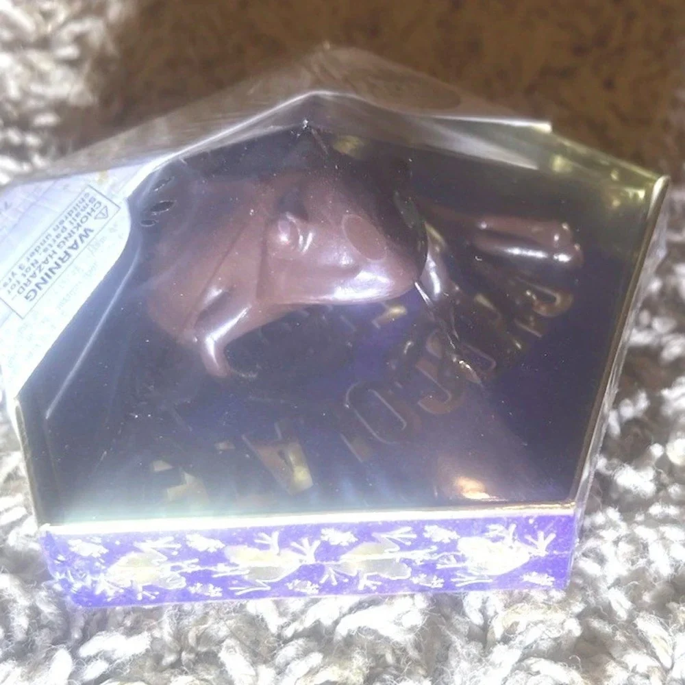 Lot 9  Harry Potter Chocolate Squishy Frog Toy Brown Noble Collection W/ Sticker